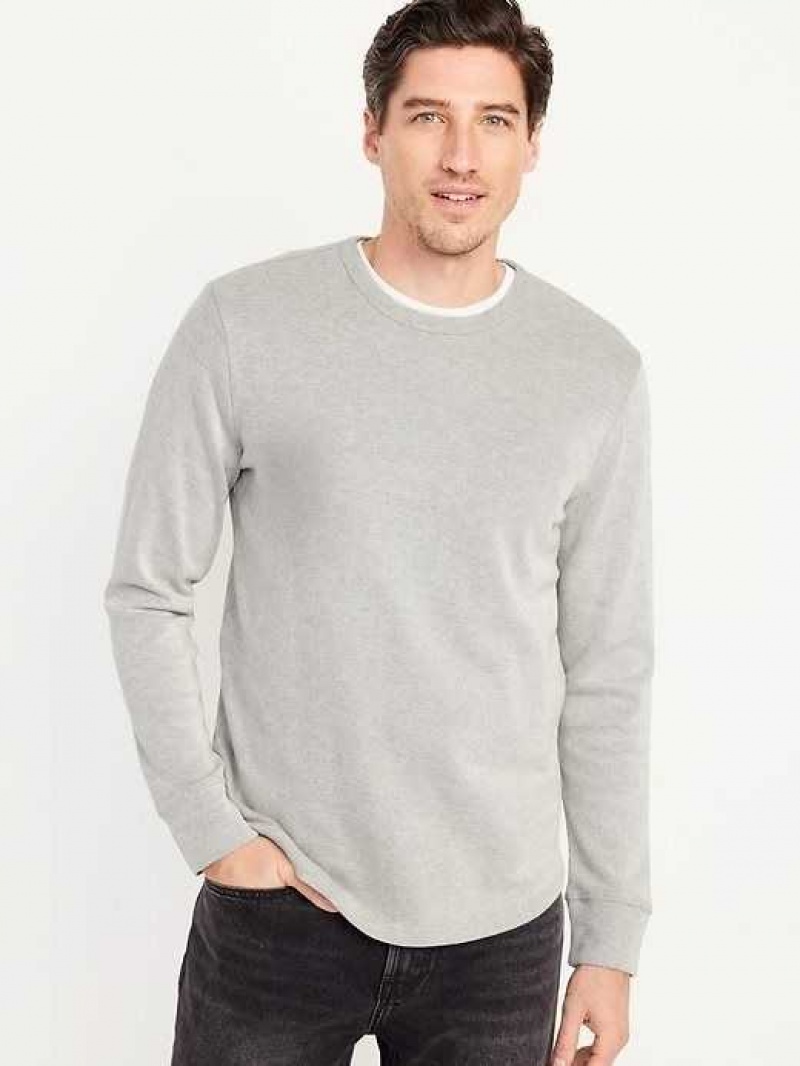 Old Navy French Rib T-Shirt Light Grey | CIV963705