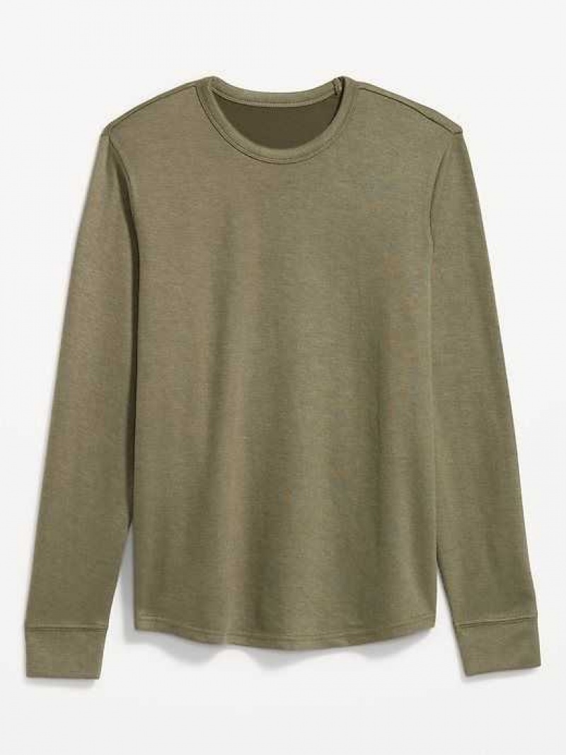 Old Navy French Rib T-Shirt Olive | PIF089314