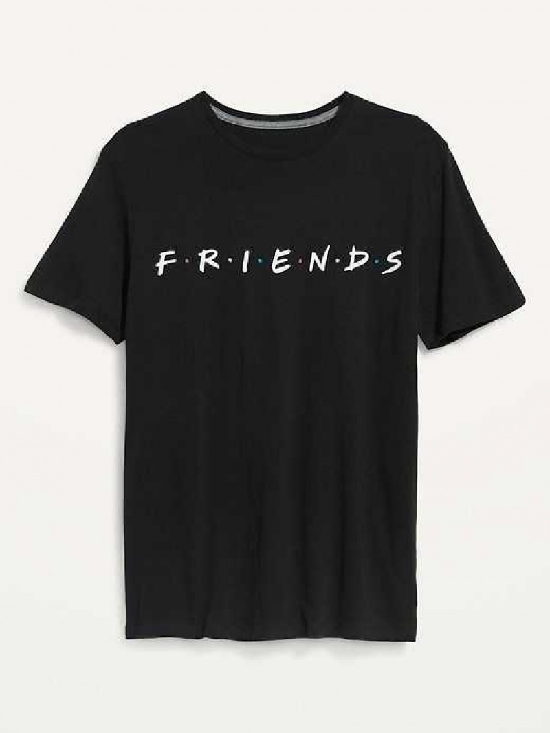 Old Navy Friends Gender-Neutral T-Shirt Black | WMI420786