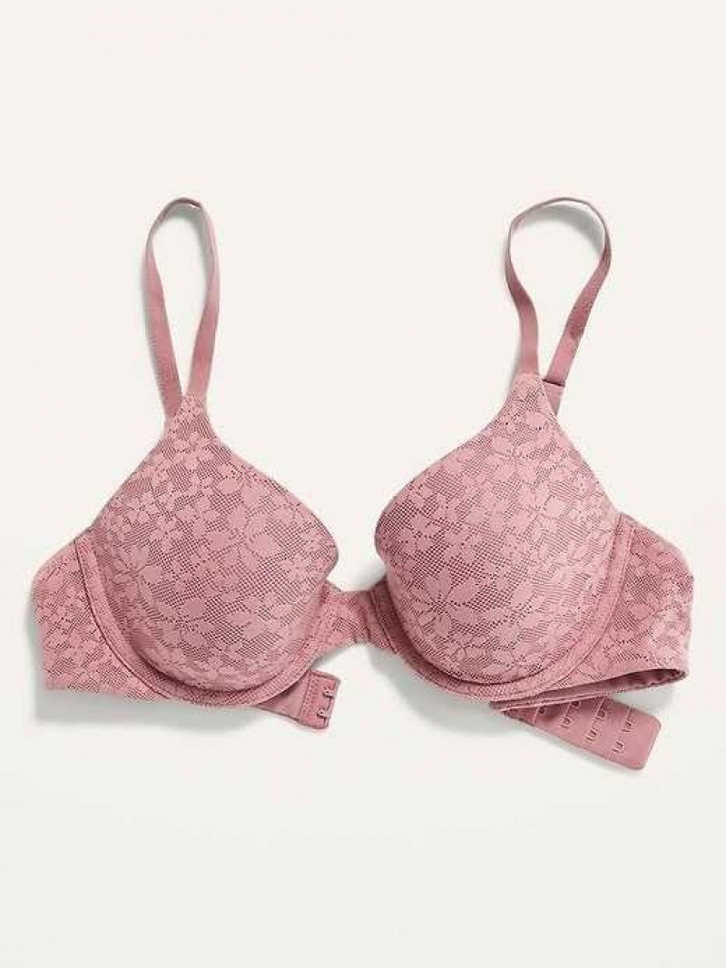 Old Navy Full-Coverage Lace Underwire Bra Quartzite | TVI536798