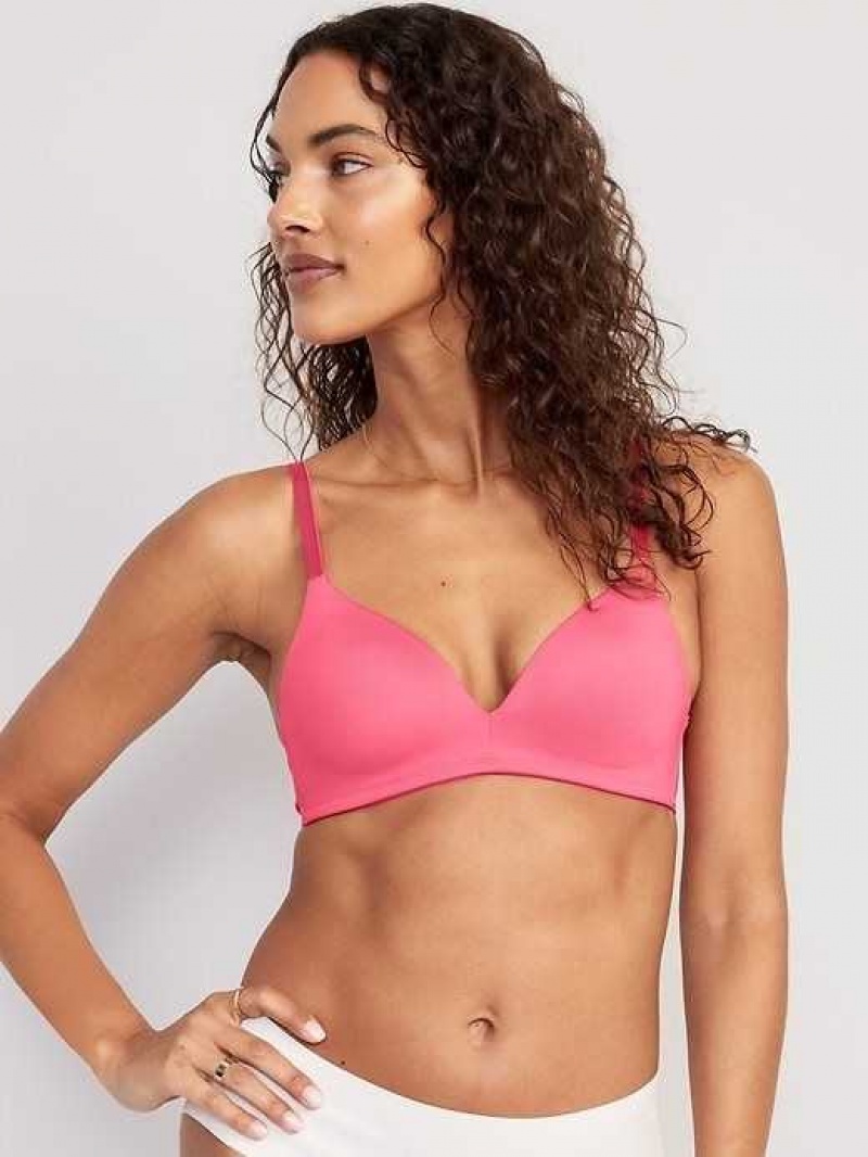 Old Navy Full-Coverage Molded Wireless Bra Lotus Blossom | UTJ164790