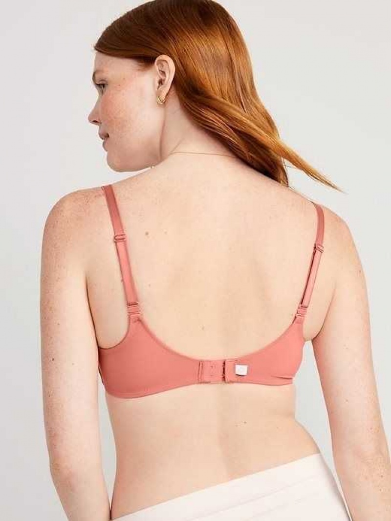 Old Navy Full-Coverage Molded Wireless Bra Aspen Summer | JWH715328