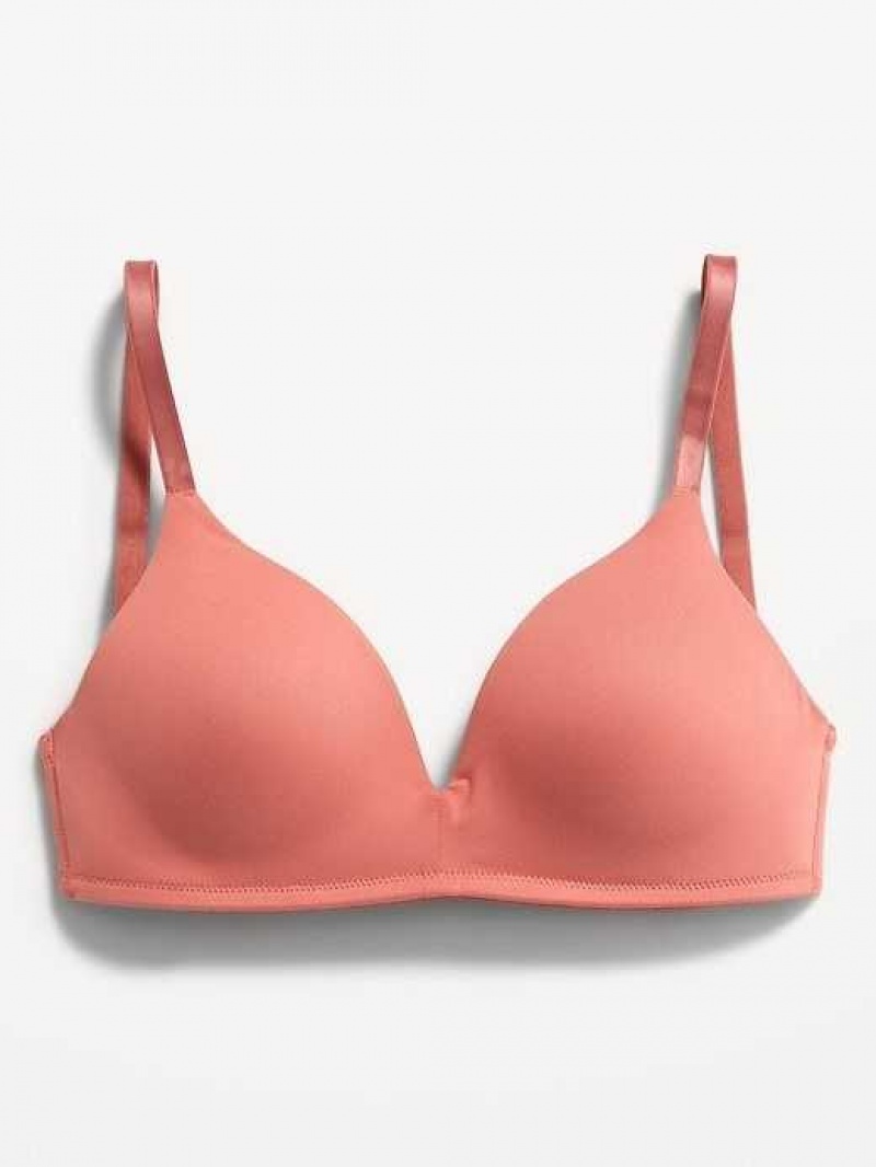 Old Navy Full-Coverage Molded Wireless Bra Aspen Summer | JWH715328