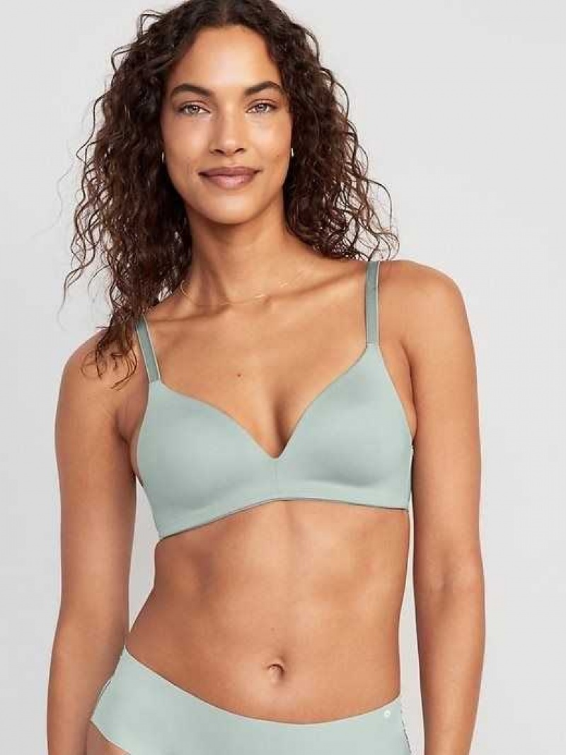 Old Navy Full-Coverage Molded Wireless Bra Rainy Season | AIP685971