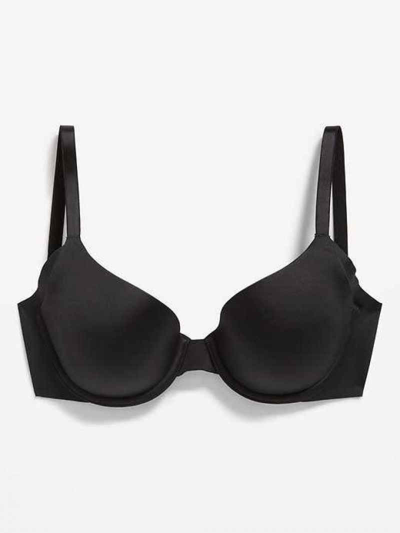 Old Navy Full-Coverage Underwire Bra Black | DZF529703