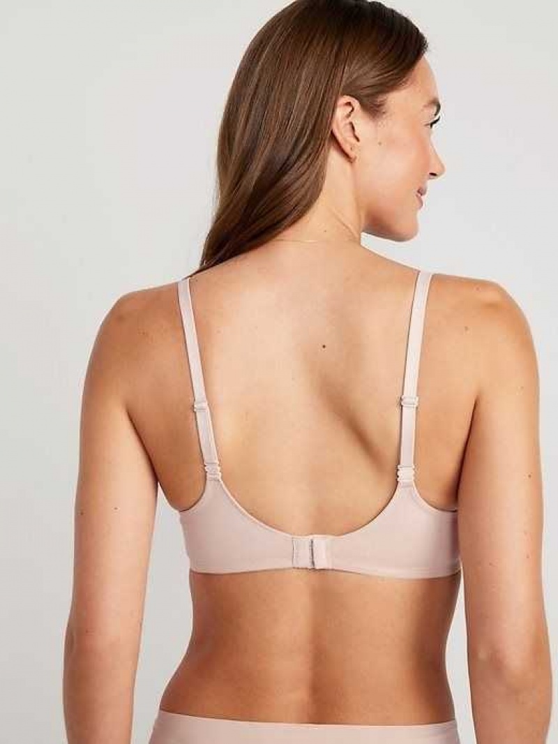 Old Navy Full-Coverage Underwire Demi Bra Frappe | ZNL024198