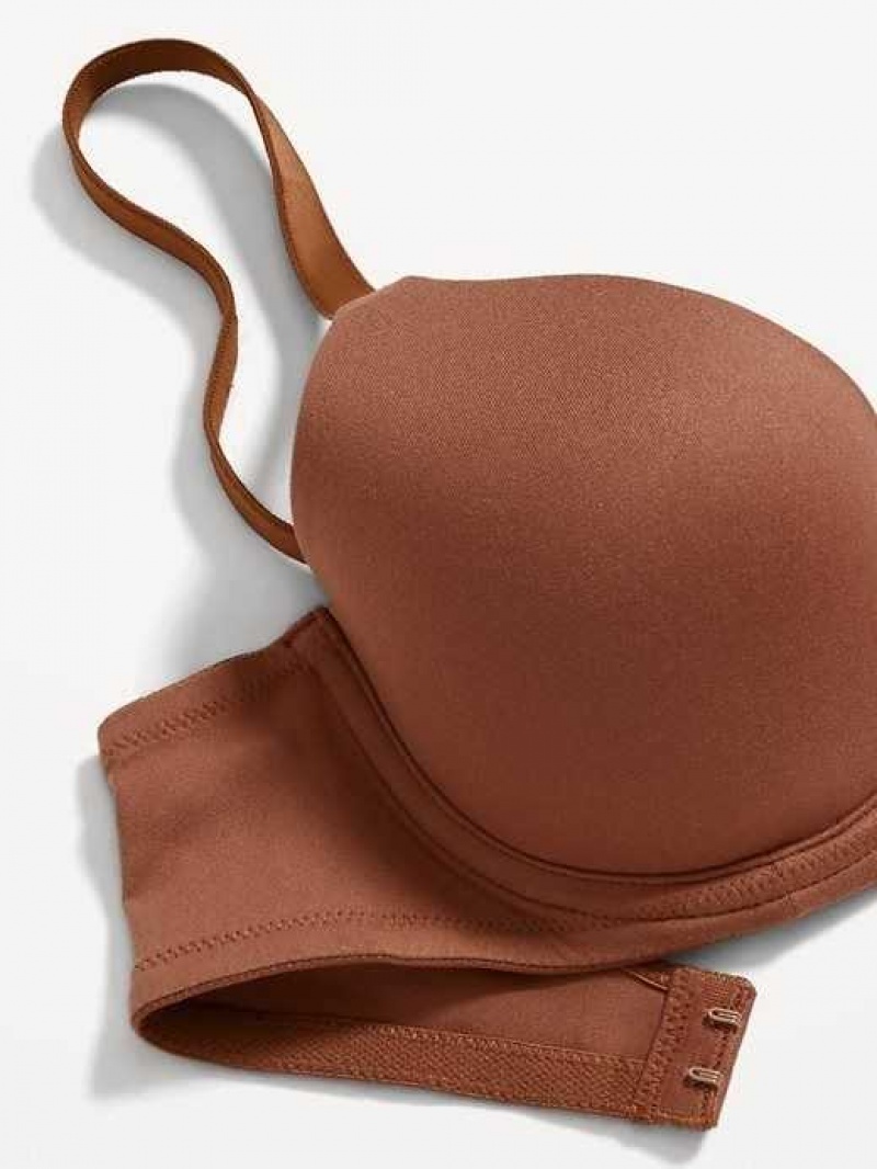 Old Navy Full-Coverage Underwire Demi Bra Maplewood | XEO780531