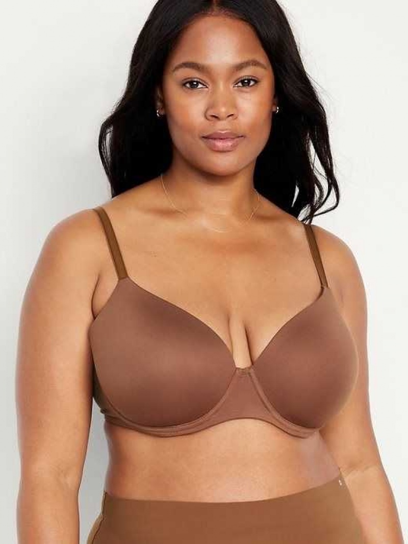 Old Navy Full-Coverage Underwire Demi Bra Maplewood | XEO780531