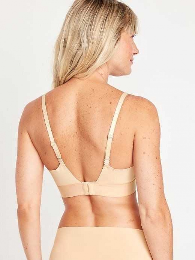 Old Navy Full-Coverage Wireless Innovation Bra Frappe | TYX496075