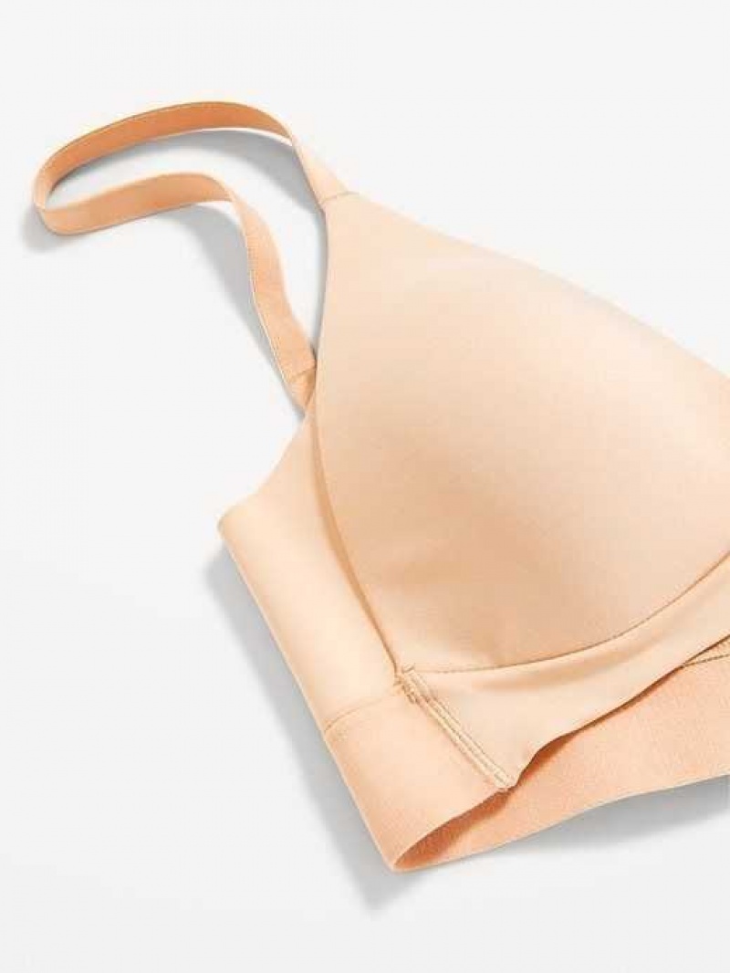 Old Navy Full-Coverage Wireless Innovation Bra Frappe | TYX496075