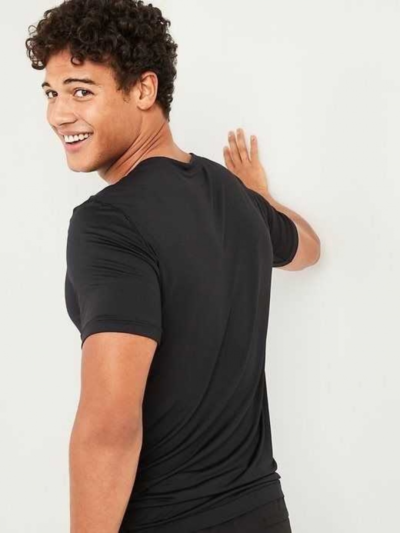 Old Navy Go-Dry Cool Odor-Control Base Layer T-Shirt Black | WZL150937