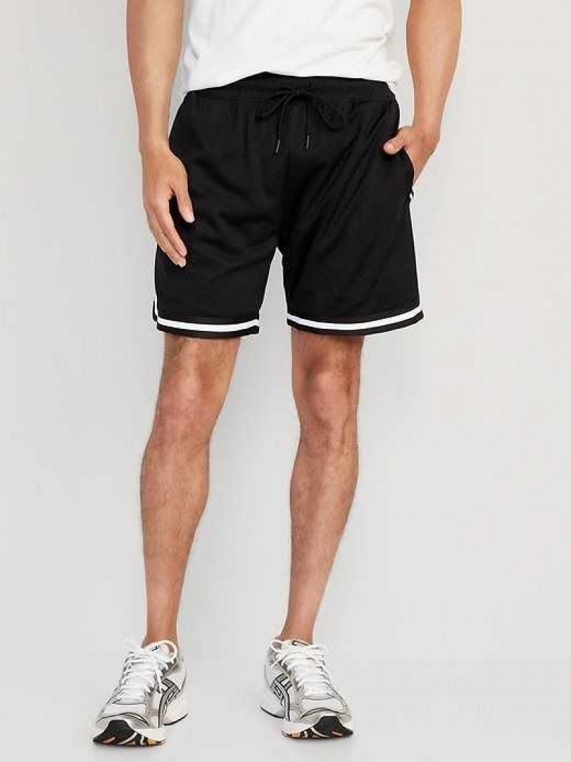 Old Navy Go-Dry Mesh Basketball Shorts Black | GTC012987