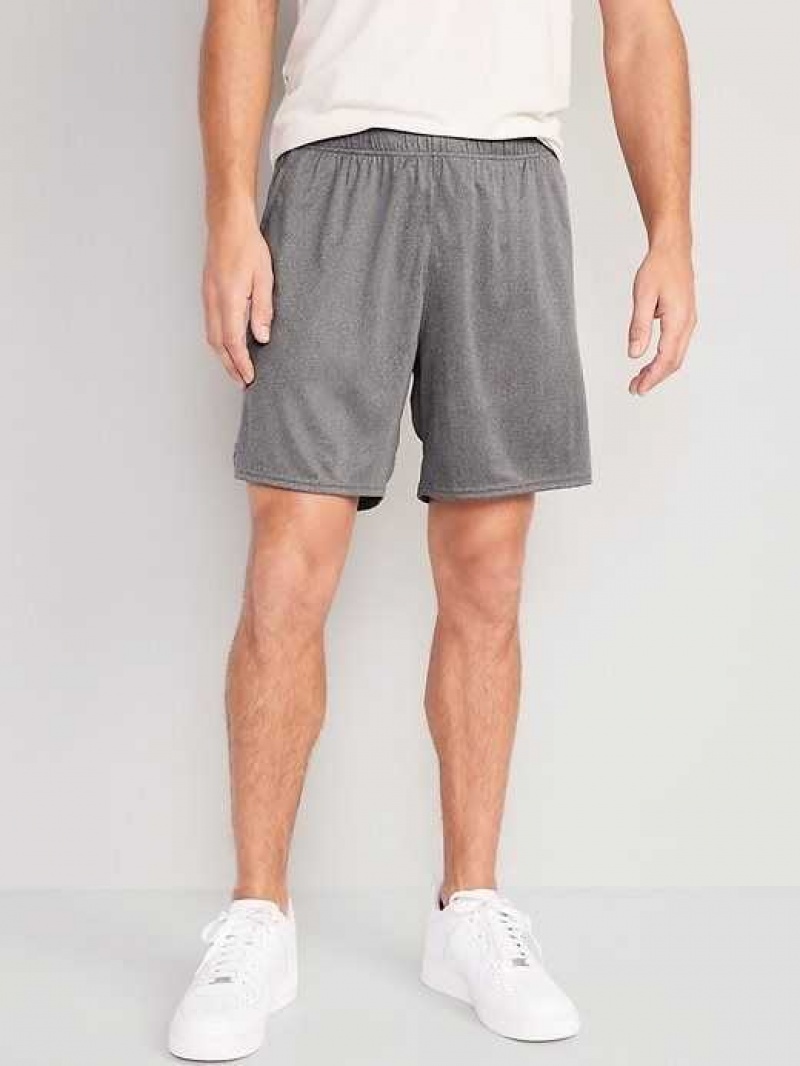 Old Navy Go-Dry Mesh Basketball Shorts Grey | NUM683209