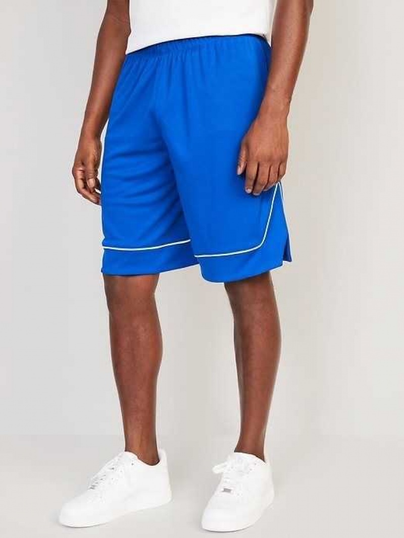 Old Navy Go-Dry Mesh Basketball Shorts Tanzanite | JQY748265