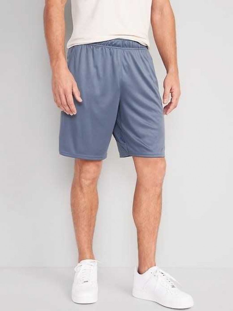 Old Navy Go-Dry Mesh Basketball Shorts Wintry Waters | JML589406