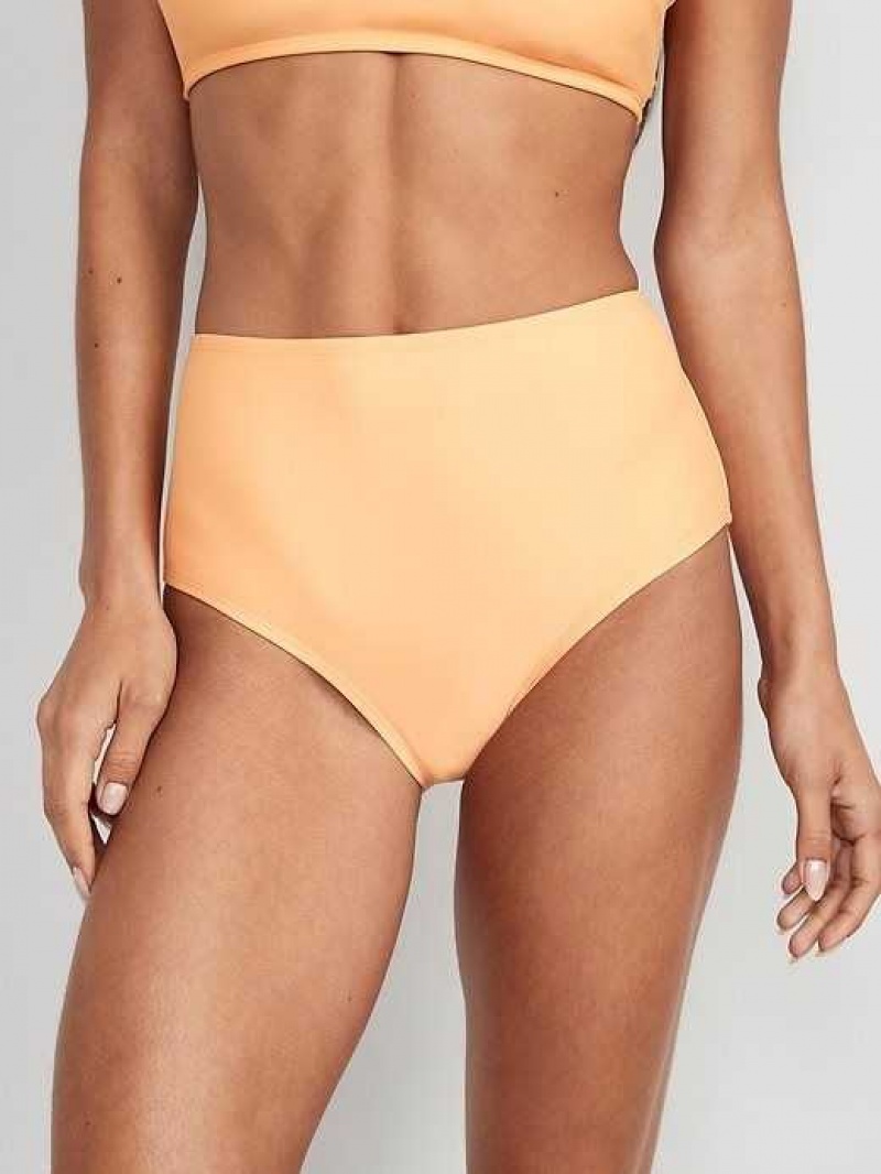 Old Navy High-Waisted Bikini Swim Bottoms Sunfish | JPE623540