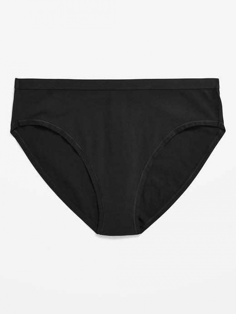 Old Navy High-Waisted Bikini Underwear Black | MCR260159