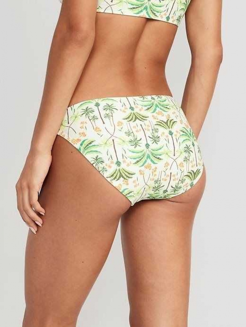 Old Navy High-Waisted Classic Bikini Swim Bottoms White | KLB852974