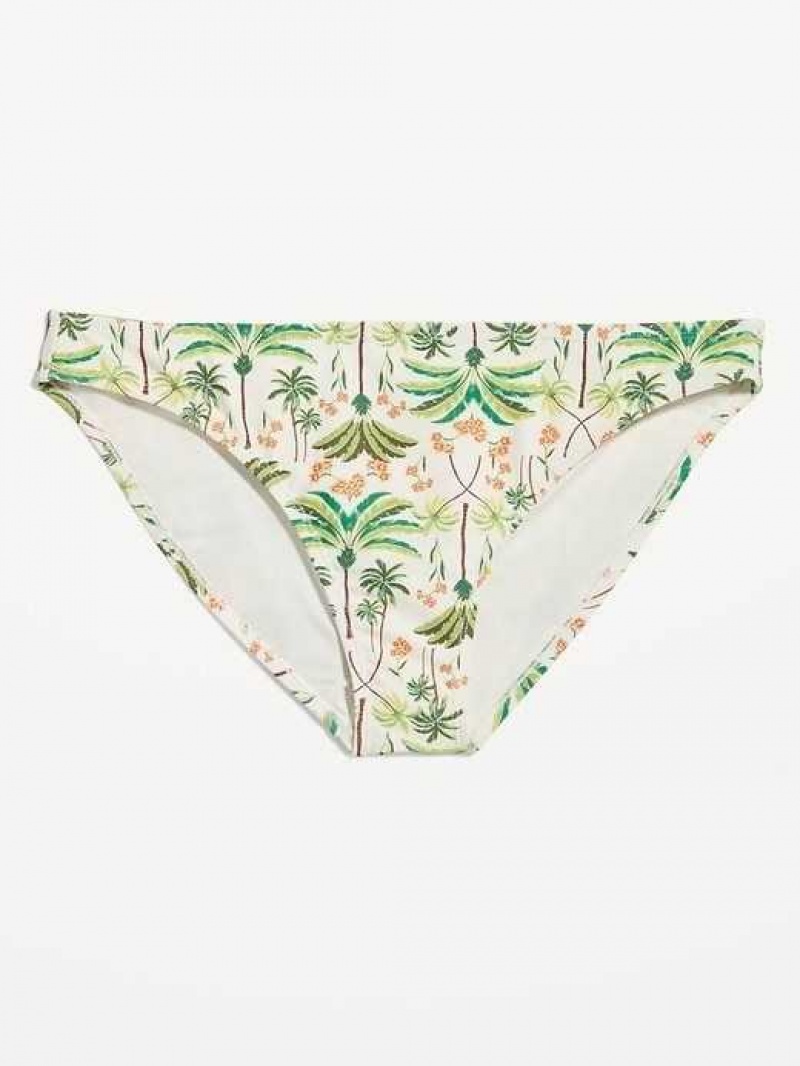 Old Navy High-Waisted Classic Bikini Swim Bottoms White | KLB852974