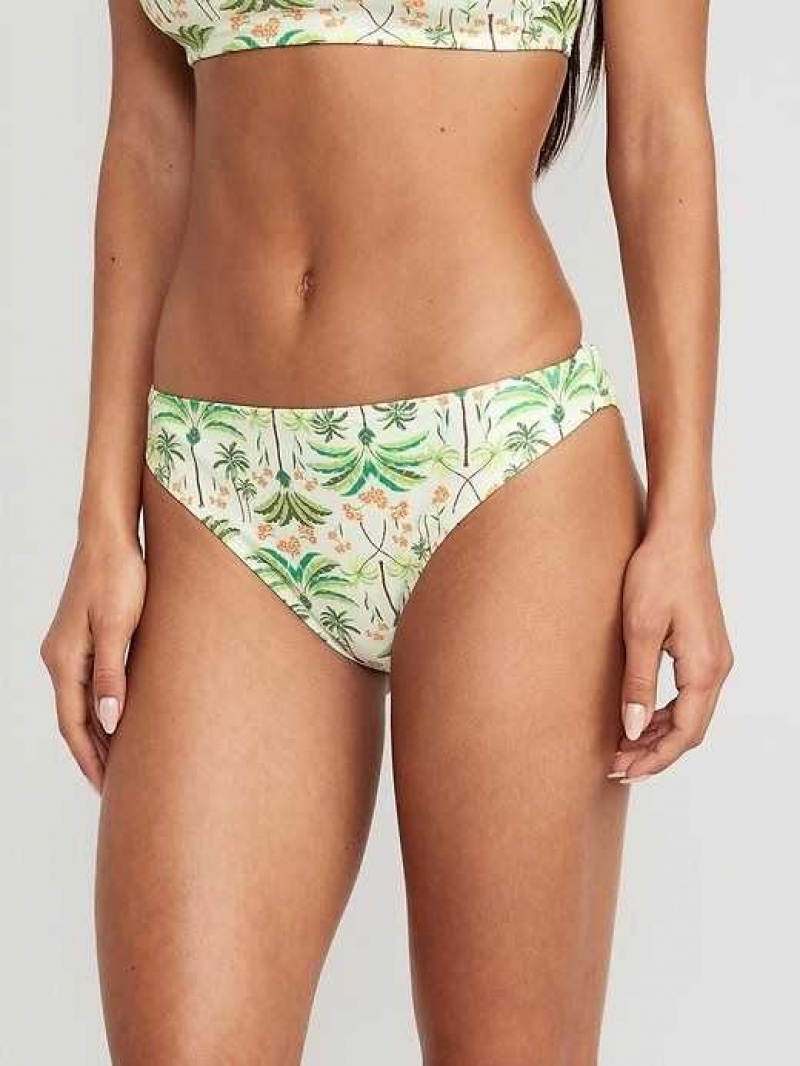 Old Navy High-Waisted Classic Bikini Swim Bottoms White | KLB852974