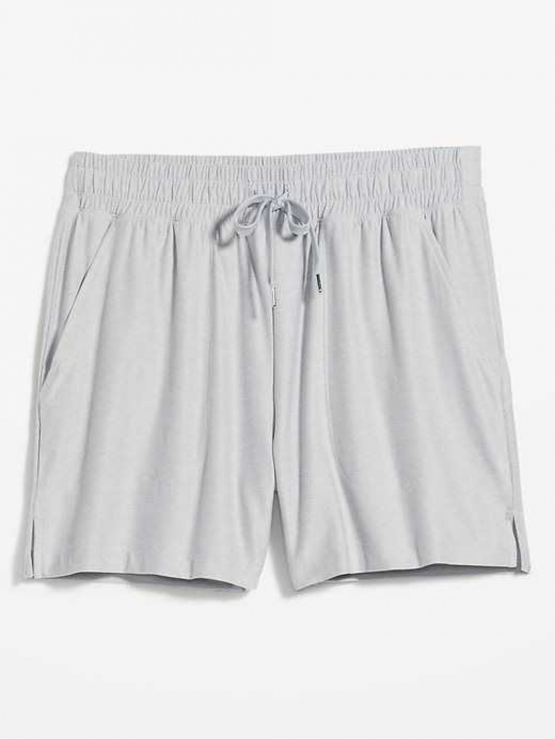 Old Navy High-Waisted Cloud 94 Soft Shorts Grey | CGZ490718