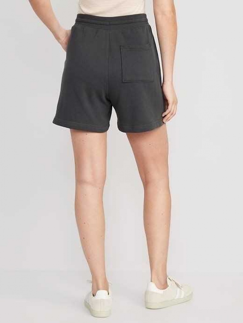 Old Navy High-Waisted Lounge Sweat Shorts Panther | RIS219560