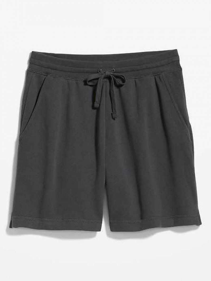 Old Navy High-Waisted Lounge Sweat Shorts Panther | RIS219560