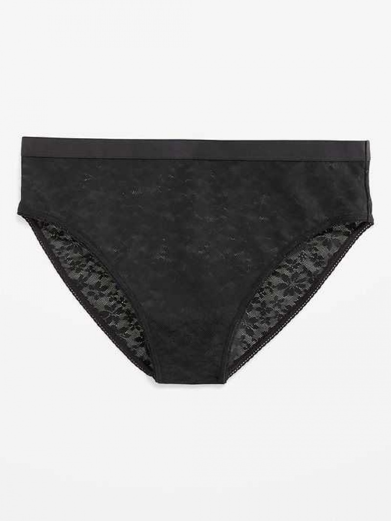 Old Navy High-Waisted Mesh Bikini Underwear Panther | RWS217048