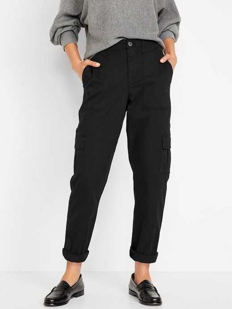 Old Navy High-Waisted OGC Chino Cargo Pants Blackjack | IJT571038