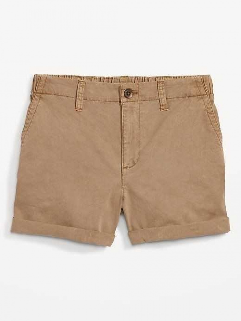 Old Navy High-Waisted OGC Pull-On Chino Shorts -- 3.5-inch inseam Sisal | YWP217498