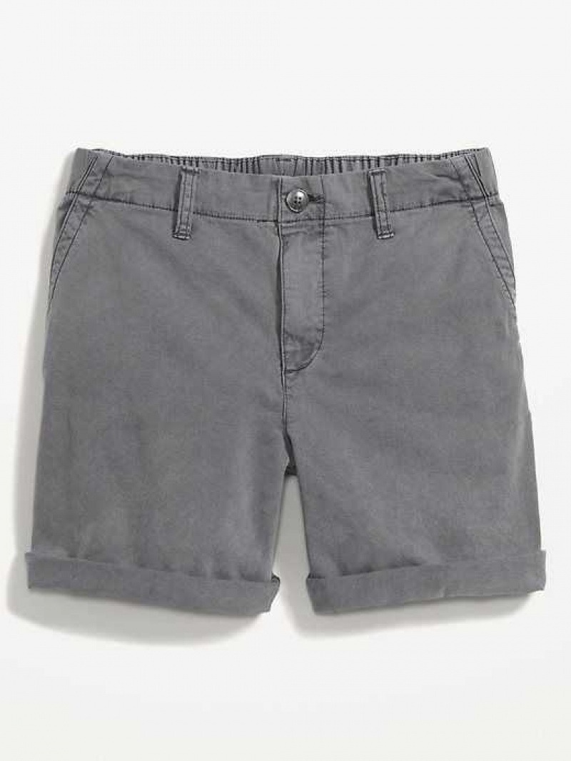 Old Navy High-Waisted OGC Pull-On Chino Shorts Panther | YUM436821