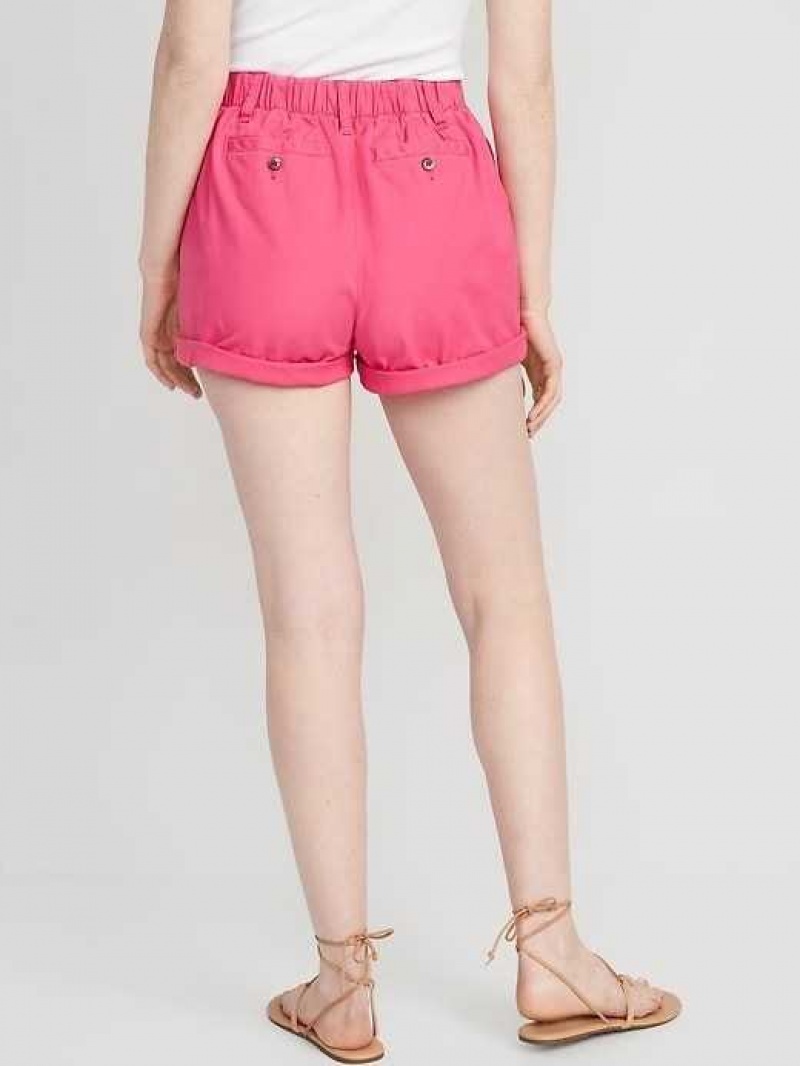 Old Navy High-Waisted OGC Pull-On Chino Shorts -- 3.5-inch inseam Flower | IBT605279