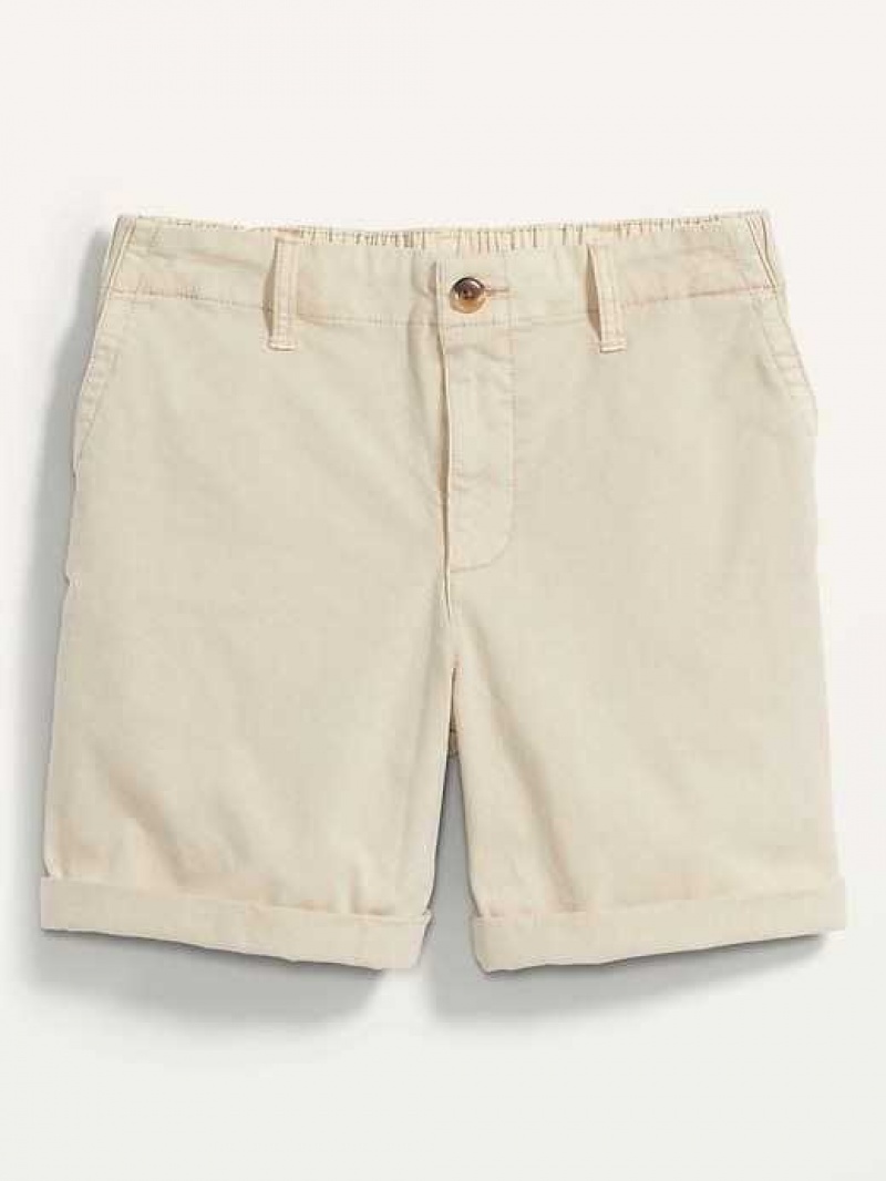 Old Navy High-Waisted OGC Pull-On Chino Shorts Grey | WNM081427