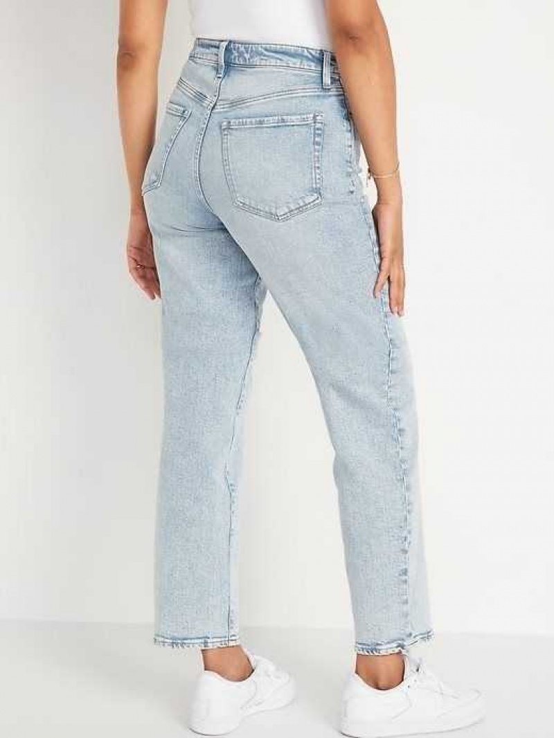 Old Navy High-Waisted OG Loose Jeans Light Wash | QSD498513