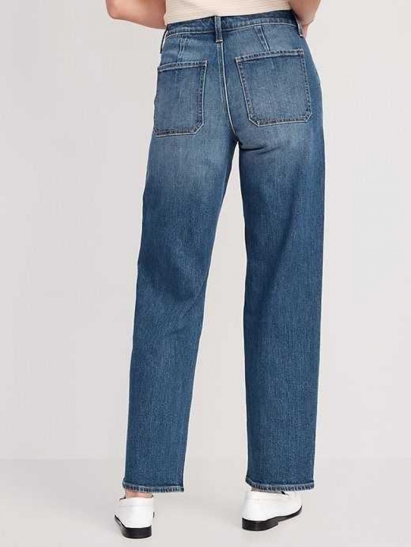 Old Navy High-Waisted OG Loose Utility Jeans Knowles | KWS182640