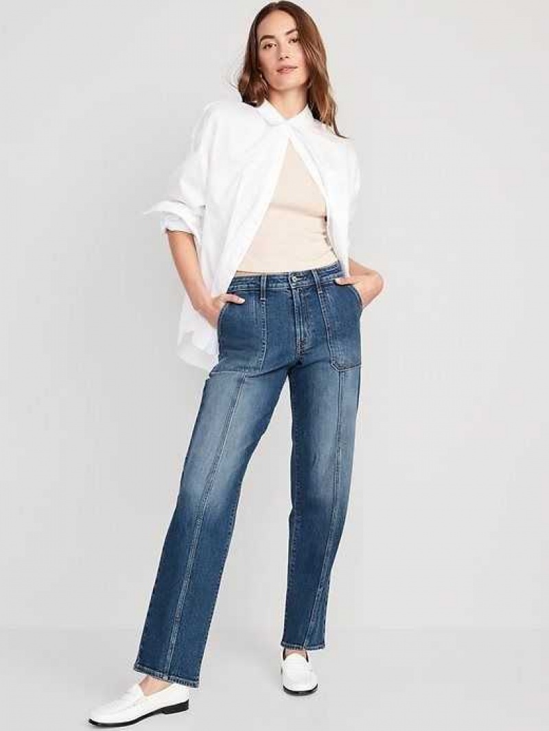 Old Navy High-Waisted OG Loose Utility Jeans Knowles | KWS182640