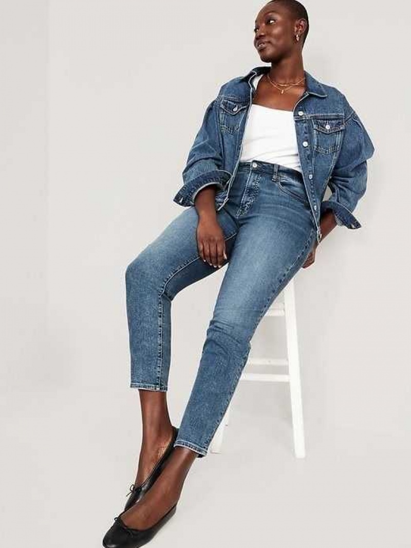 Old Navy High-Waisted OG Straight Ankle Jeans Rigby | OJL702593