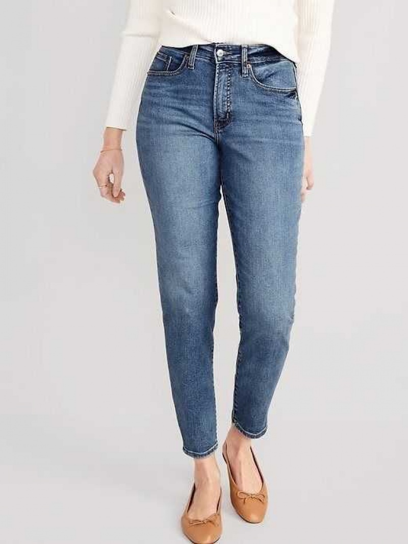 Old Navy High-Waisted OG Straight Ankle Jeans Rigby | OJL702593