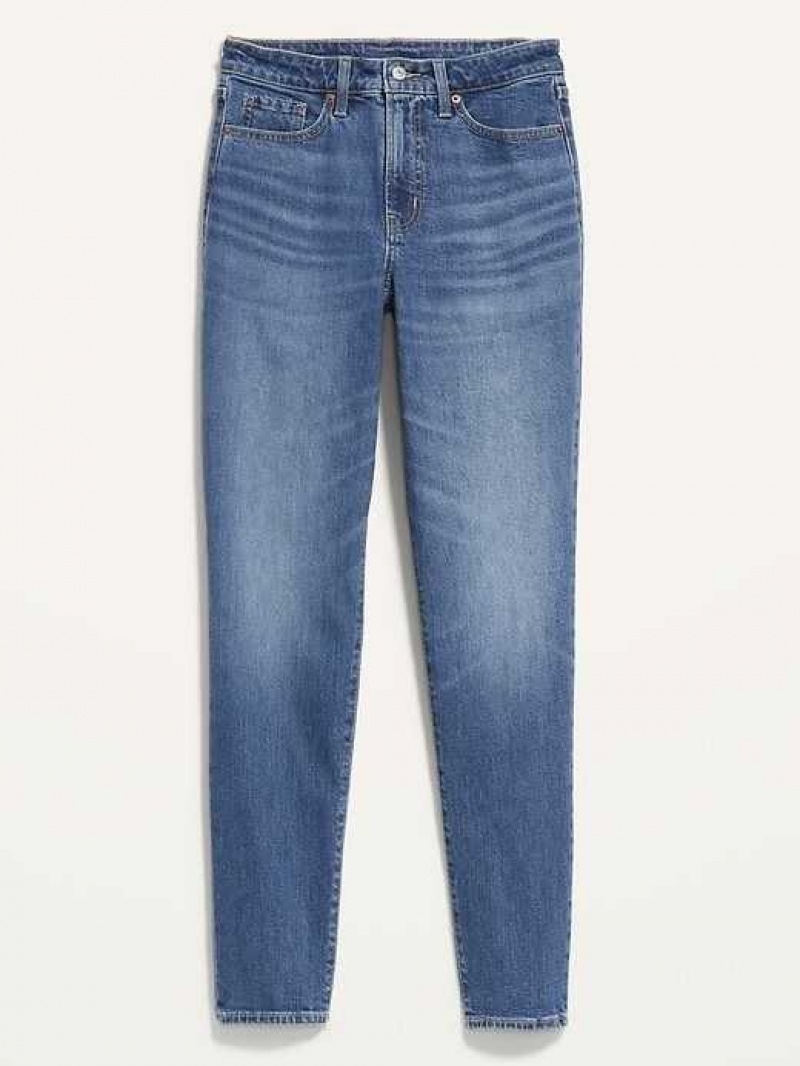 Old Navy High-Waisted O.G. Straight Ankle Jeans Tequila | GUK479056