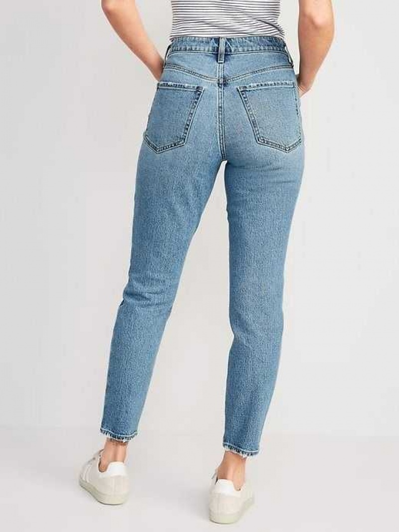 Old Navy High-Waisted OG Straight Ankle Jeans Lilo | ESM490576