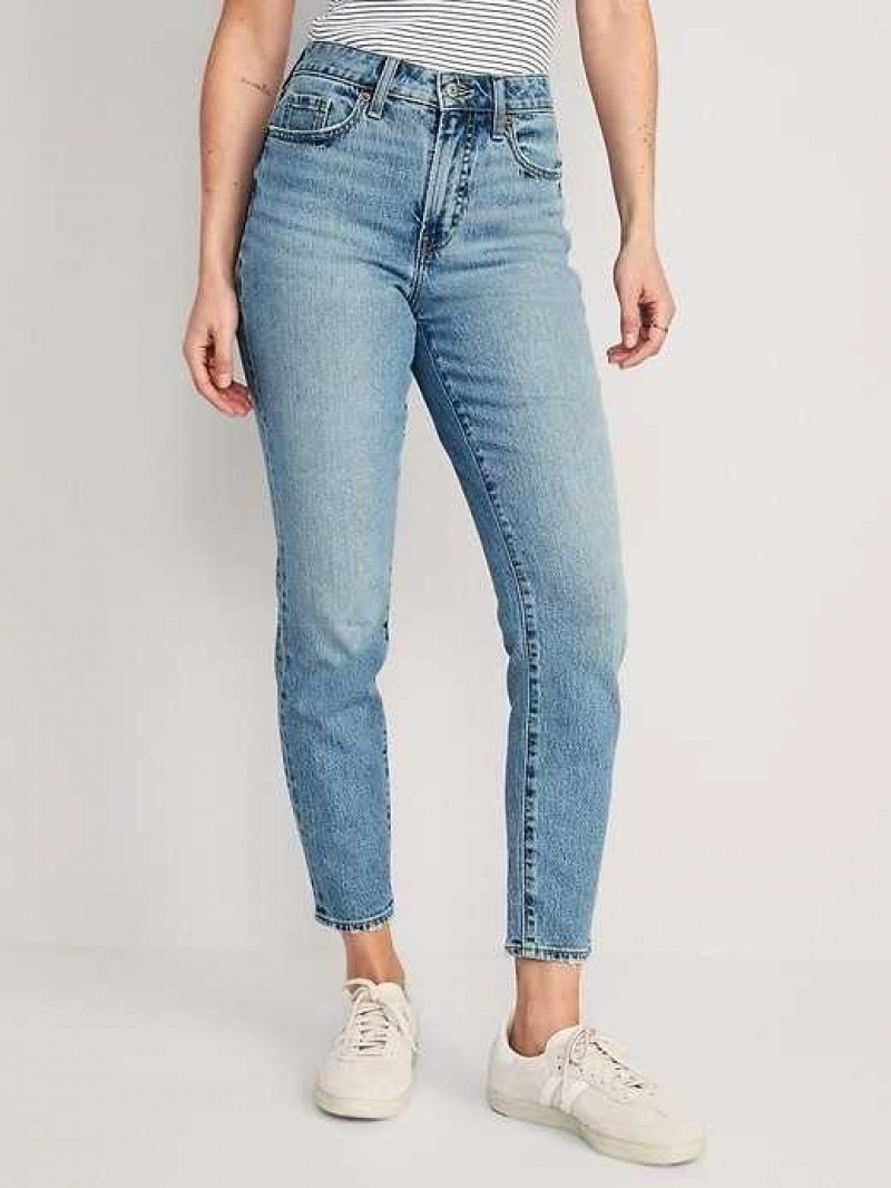 Old Navy High-Waisted OG Straight Ankle Jeans Lilo | ESM490576