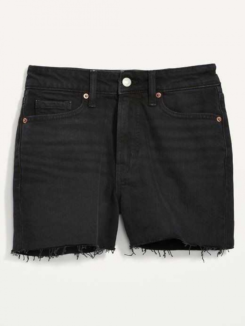 Old Navy High-Waisted OG Straight Cut-Off Jean Shorts Trinity | YPJ051796