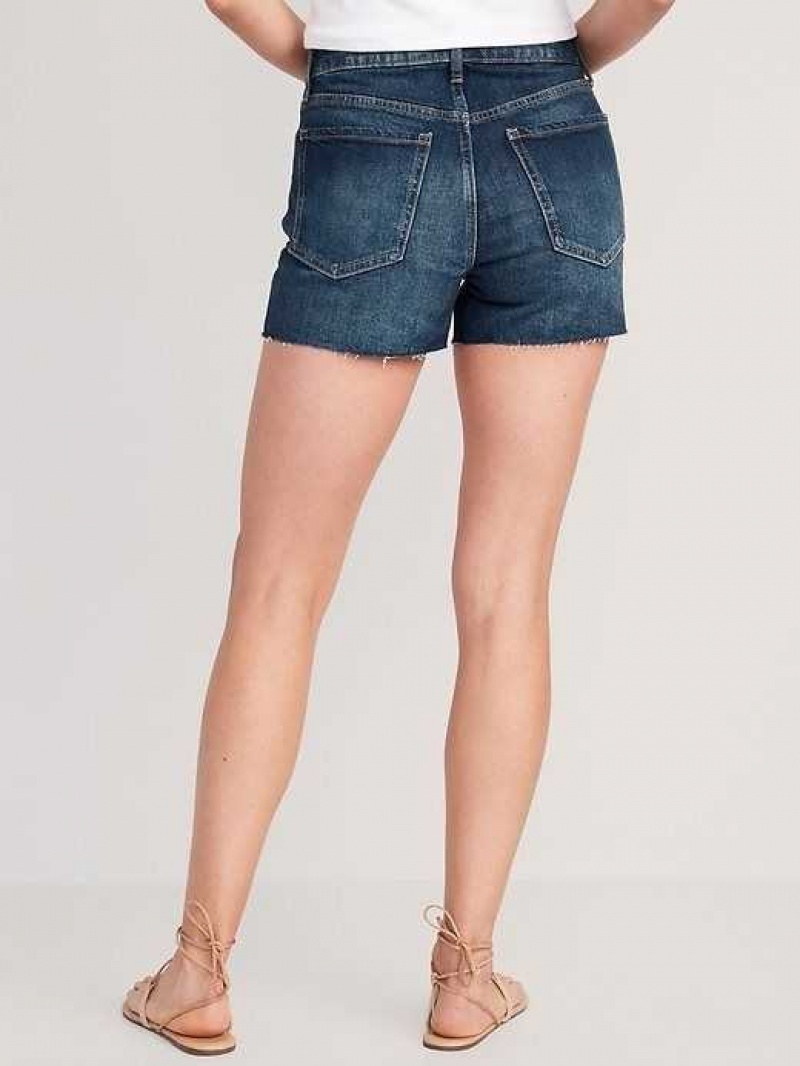 Old Navy High-Waisted OG Straight Cut-Off Jean Shorts Cyrano | IOX486591