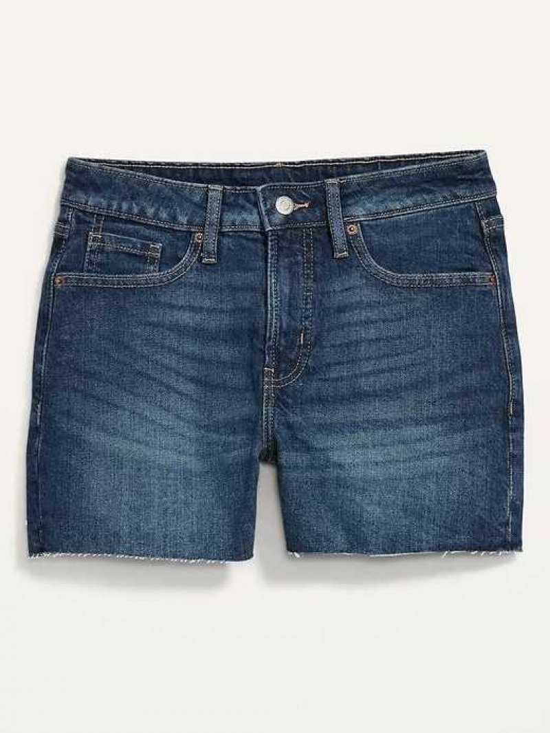 Old Navy High-Waisted OG Straight Cut-Off Jean Shorts Cyrano | IOX486591