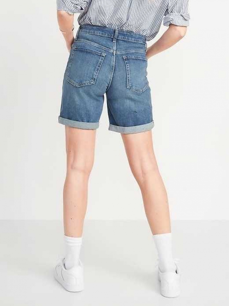 Old Navy High-Waisted OG Straight Jean Shorts Suki | VGP107942