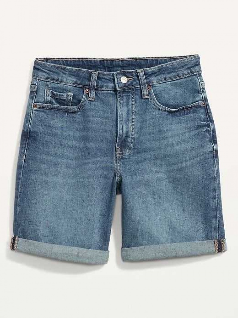 Old Navy High-Waisted OG Straight Jean Shorts Suki | VGP107942