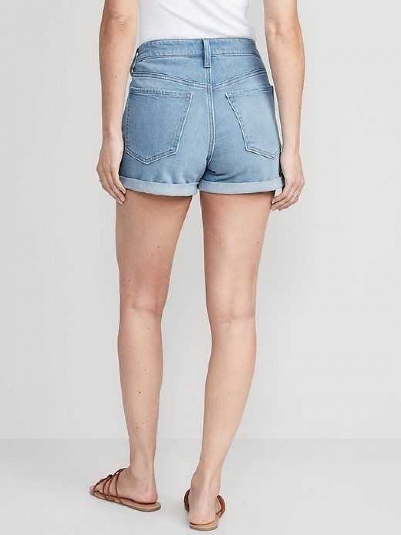 Old Navy High-Waisted OG Straight Jean Shorts Lea | VBN694852