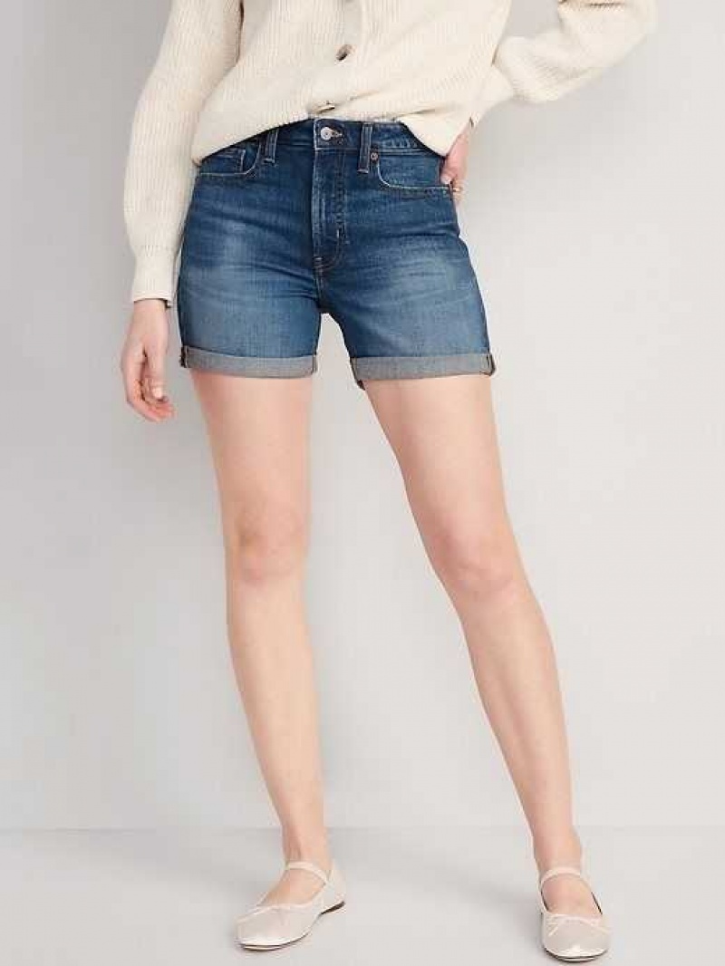 Old Navy High-Waisted O.G. Straight Jean Shorts Rina | RCY672891