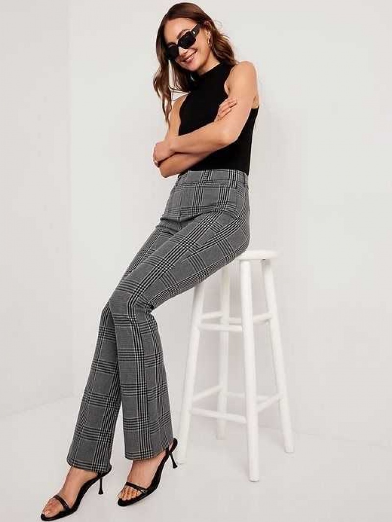 Old Navy High-Waisted Pixie Flare Pants Grey | FXN731065