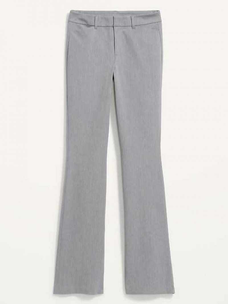 Old Navy High-Waisted Pixie Flare Pants Light Grey | FCV271590